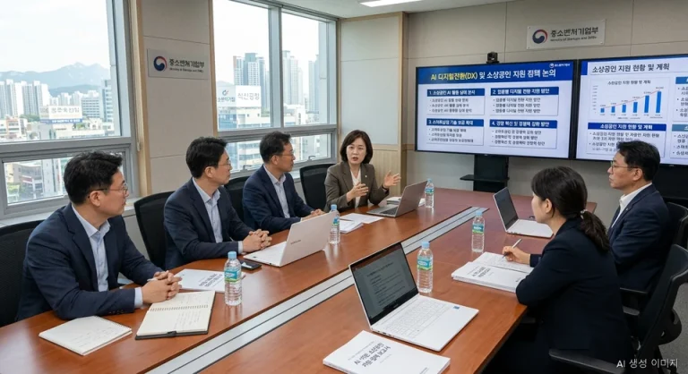 소상공인시장진흥공단 지능정보화위원회 출범, AI 기반 소상공인 지원 서비스 대폭 확대